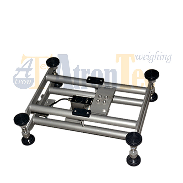 Balanza de plataforma de acero inoxidable con celda de carga de acero inoxidable