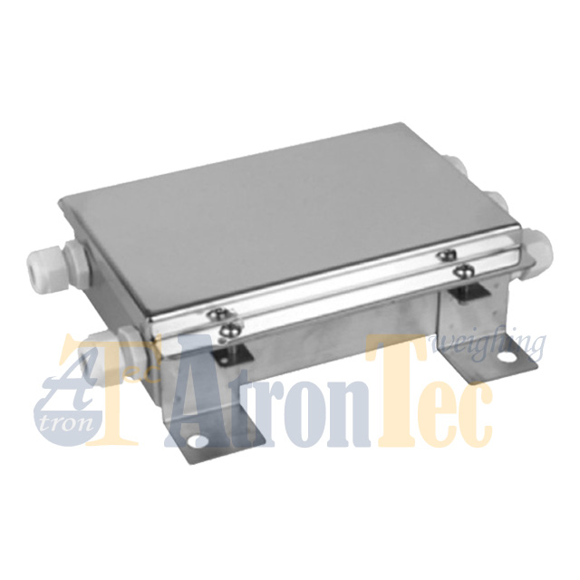Caja de conexiones de acero inoxidable para básculas de piso, caja de conexiones analógica para indicador de pesaje analógico